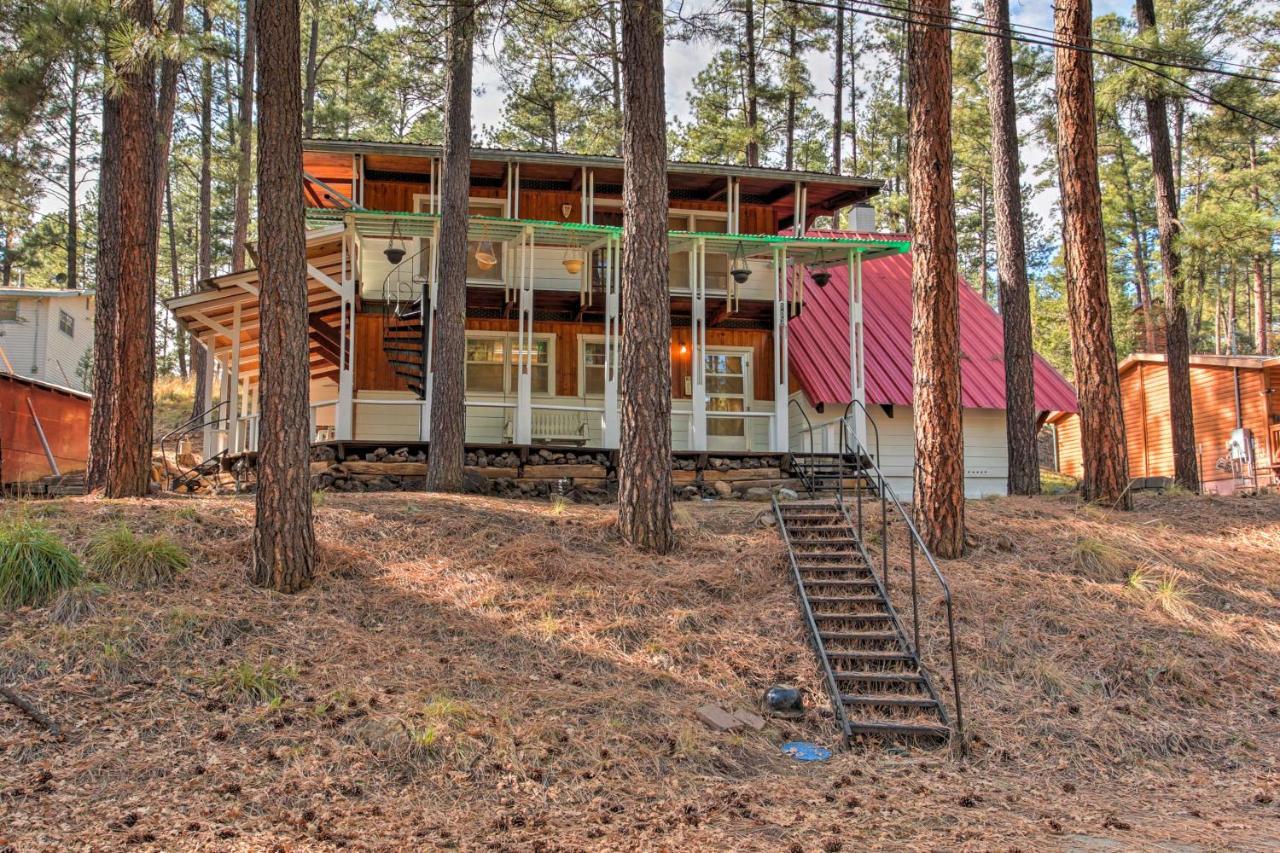Ruidoso Cabin With Forest Views And Covered Porch Екстер'єр фото