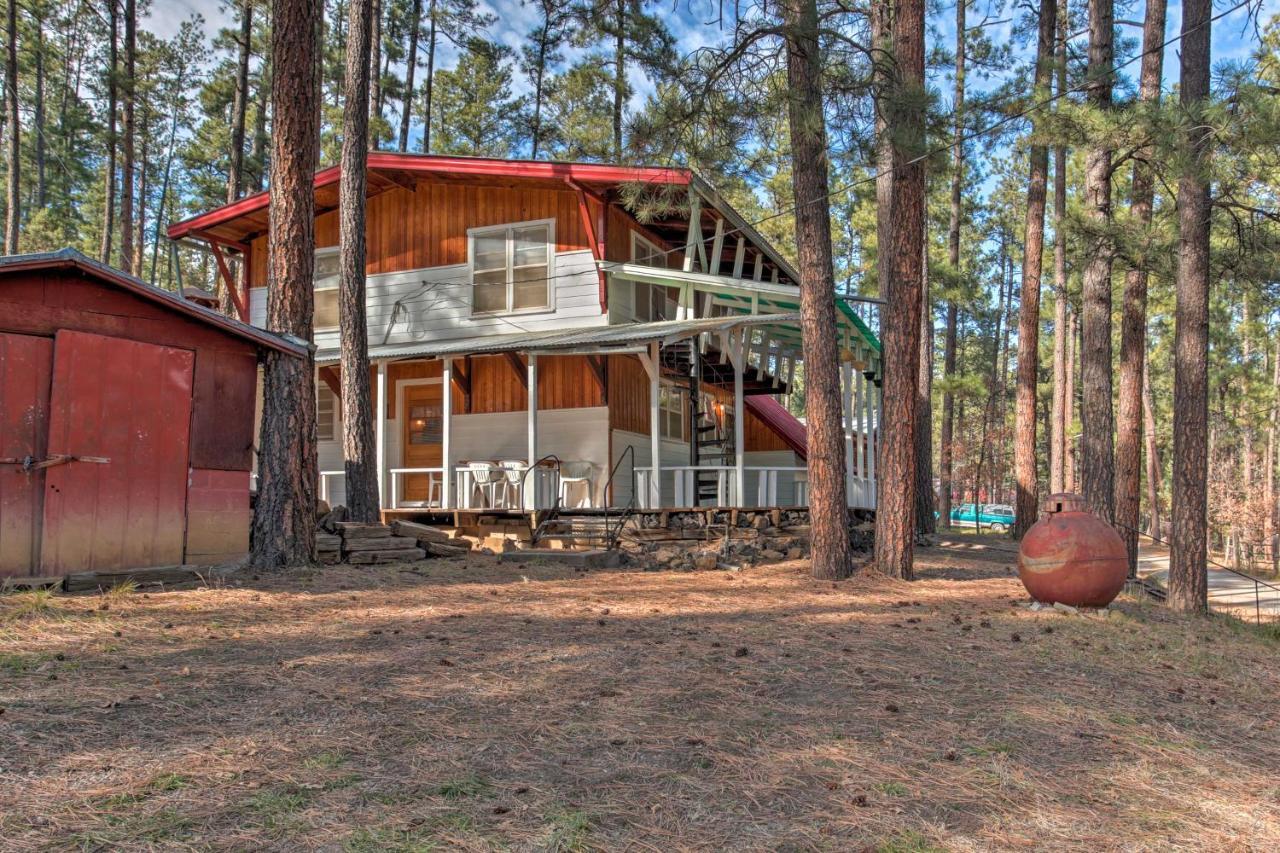 Ruidoso Cabin With Forest Views And Covered Porch Екстер'єр фото