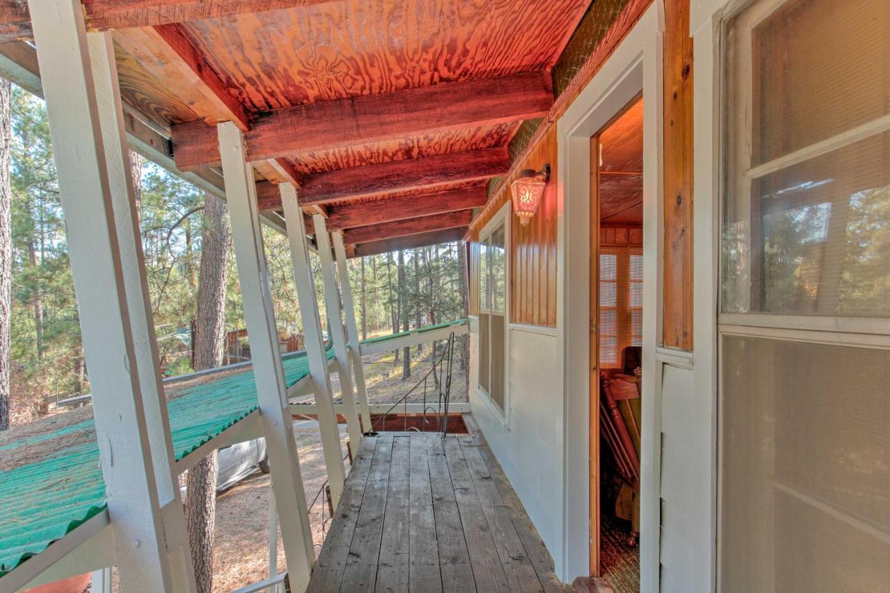 Ruidoso Cabin With Forest Views And Covered Porch Екстер'єр фото