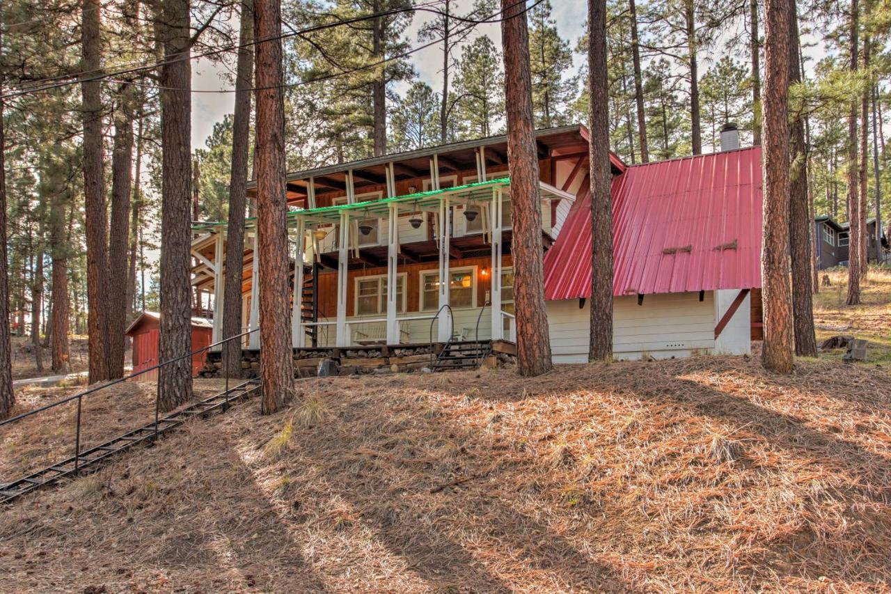 Ruidoso Cabin With Forest Views And Covered Porch Екстер'єр фото