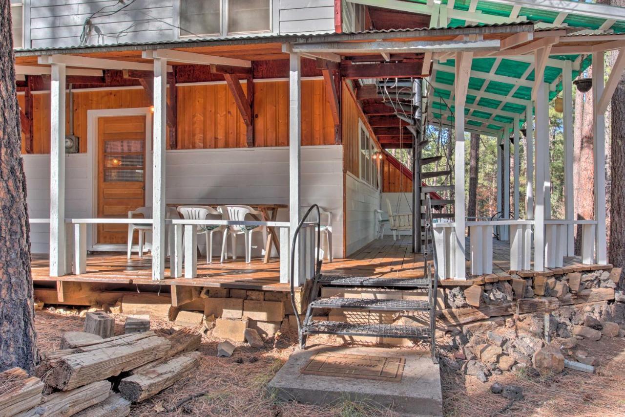 Ruidoso Cabin With Forest Views And Covered Porch Екстер'єр фото